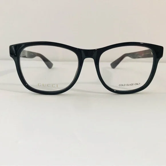 New Gucci Demo Square Men's Eyeglasses GG1344O 005 56